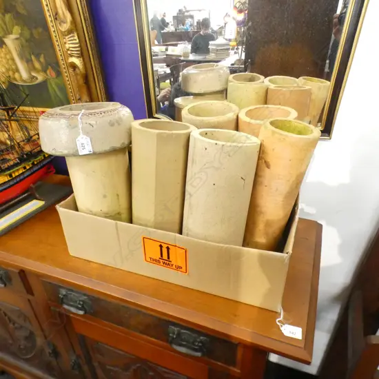 8 COLONIAL SMALL DRAIN PIPE SECTIONS