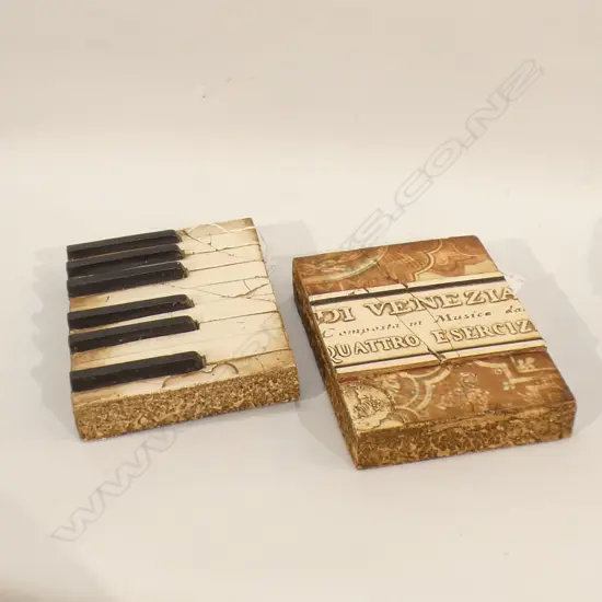 TWO SID DICKENS MEMORY BLOCKS