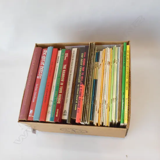 BOX LOT BOOKS; ALT. SPIRTUAL ETC