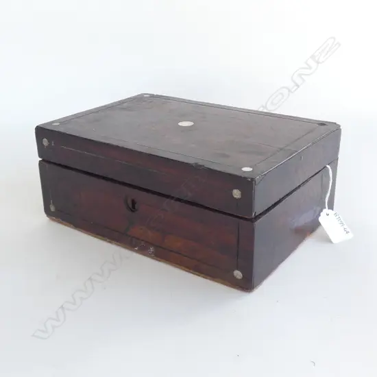 VINTAGE INLAID BOX AF. 250MM X 170MM