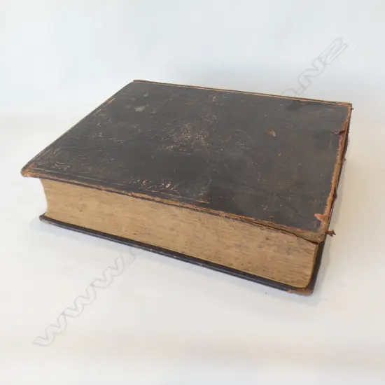 ANTIQUE BIBLE, LONDON 1847 ex Highwic House the vendor is great great grandson of the first owner of Highwic