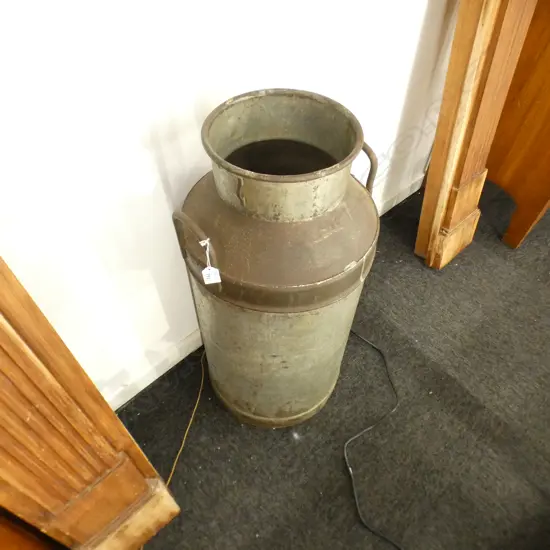 OLD STEEL MILK CAN