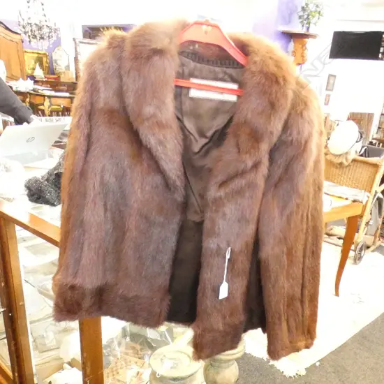 VINTAGE FUR JACKET - IN EXCELLENT CONDITION