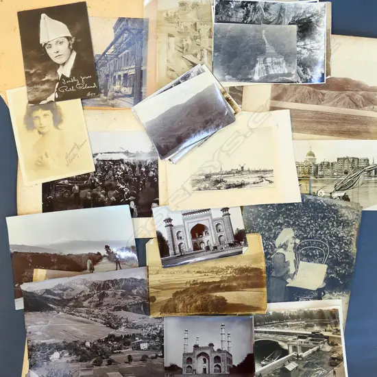 COLLECTION OLD PHOTOGRAPHS; NZ / WORLD c.1900