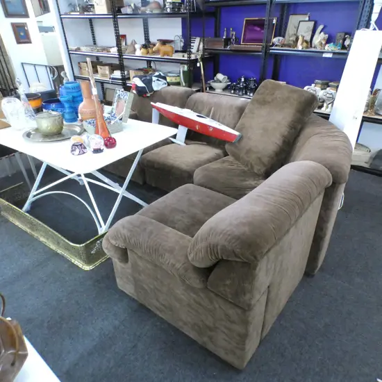 BROWN SOFA (4 SEGMENTS)