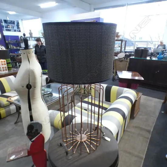 COPPER BOTTLE FORM LAMP H710MM