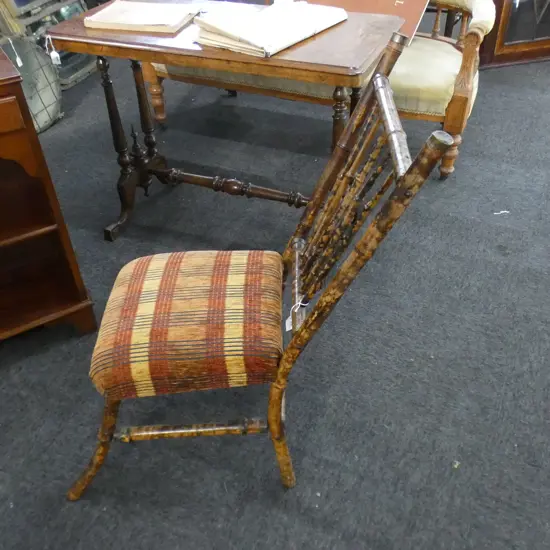 ANTIQUE BAMBOO CHAIR AF