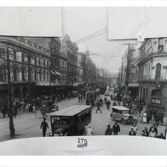 15 x  COMMEMORATIVE PRINTS OF EARLY AUCKLAND- 175TH YR