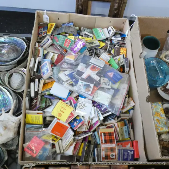 BOX OF VINTAGE MATCHBOXES