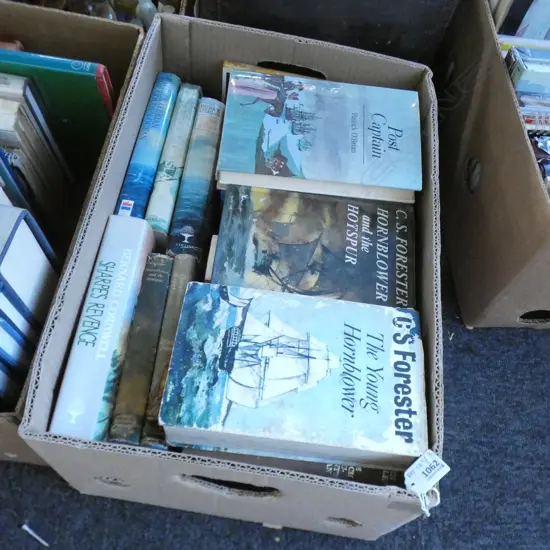 BOX LOT BOOKS; NOVELS; FORESTER / O'BRIAN