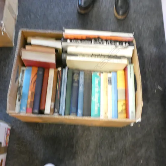 BOX LOT BOOKS; TRAVEL; PACIFIC & AFRICA