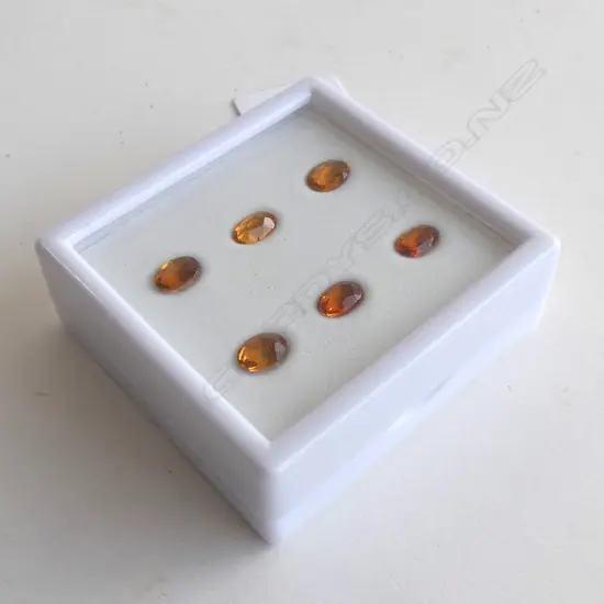 SIX OVAL CITRINE 5.6CT