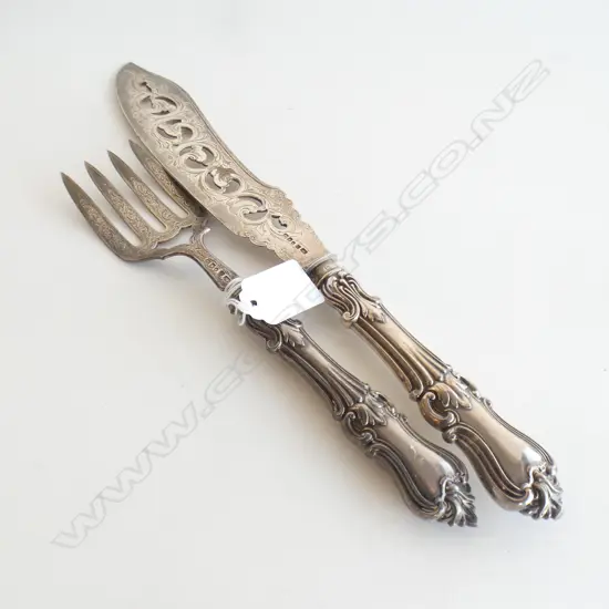 PR VICTORIAN STG SILVER FISH SERVERS 253 GRAMS 