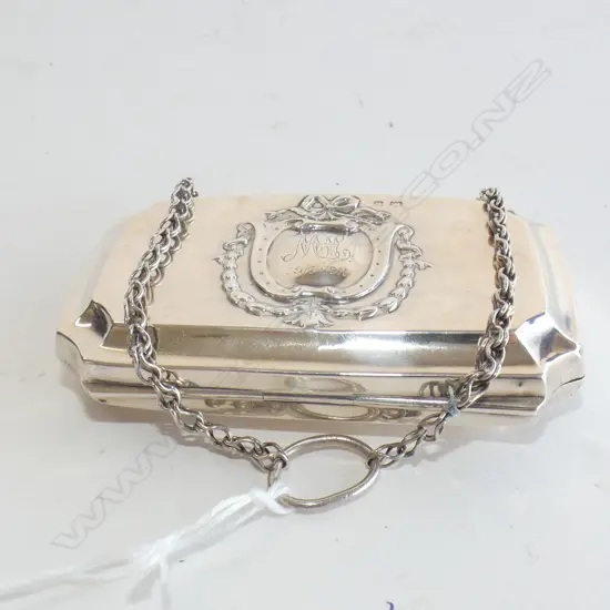 HALLMARKED STG SILVER PURSE 52 GRAMS