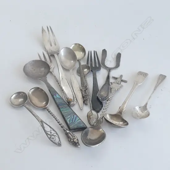 13 PCES STG CUTLERY 162 GRAMS