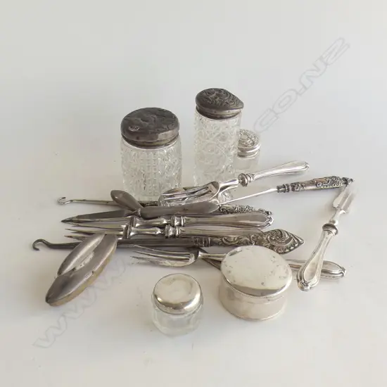 ASST. STG SILVER VANITY ITEMS