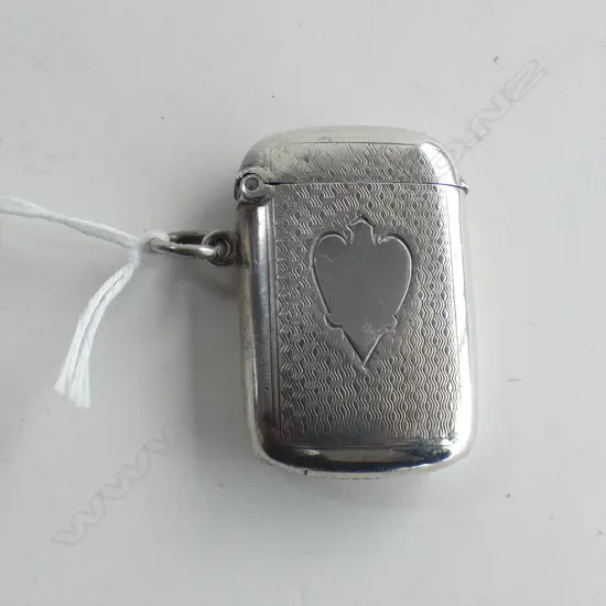 SILVER VESTA CASE BIRMINGHAM 1906 20gm