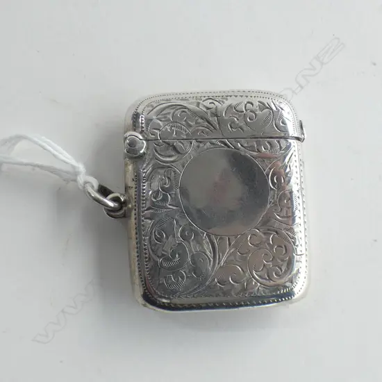 SILVER VESTA CASE BIRMINGHAM 1903 22gm
