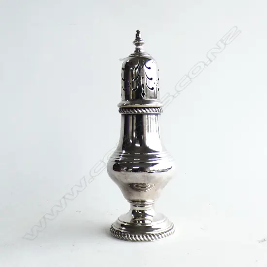 SILVER OVER COPPER SUGAR CASTER 