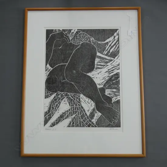MARY FOREMAN WOODCUT 3 2/20 560x420mm