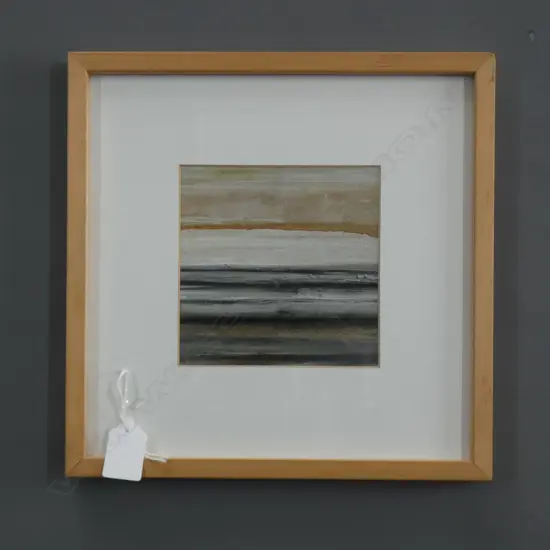 KATHERINE SIMPSON LANDSCAPE 2000 NO 1 MIXED MEDIA 125x125mm