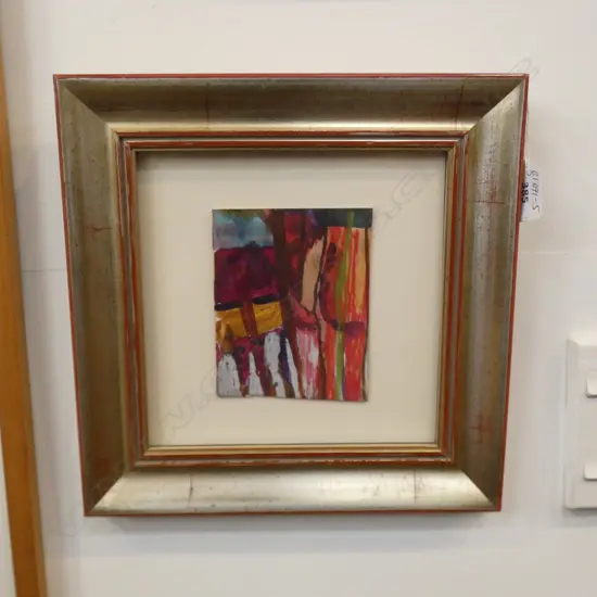 PAM BLOK ABSTRACT LANDSCAPE ACRYLIC 125x95mm