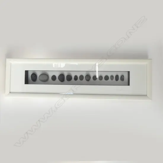 ZEN ROCK ART - SIGNED (UNKNOWN) 2000  650 X 85MM