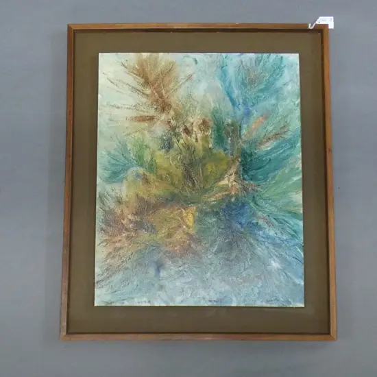 JUNE GREENFIELD ACRYLIC 'RADIATA' 500x380mm