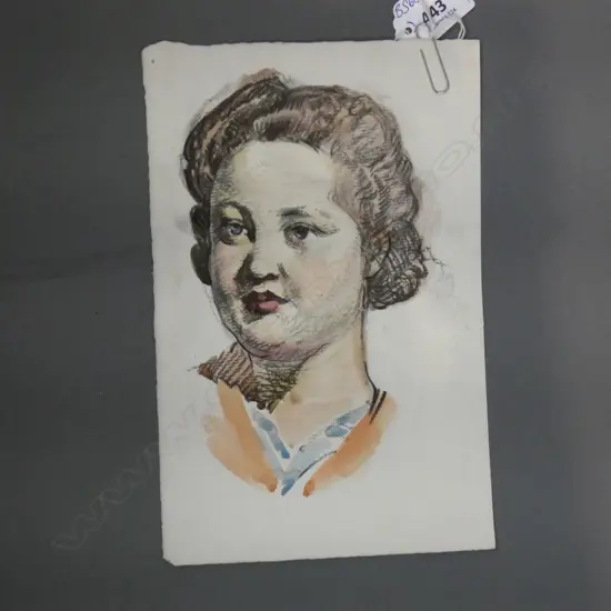 H.L. RICHARDSON W/C BARBARA? The artists daughter