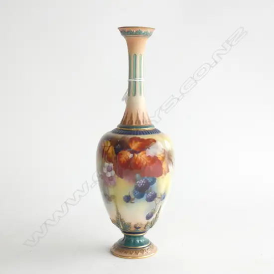 A Royal Worcester specimen vase