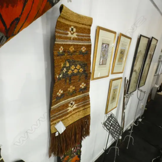 SM HAND KNOTTED HUNGARIAN 'WILD BOAR TURI' RUG 480 x 1000mm