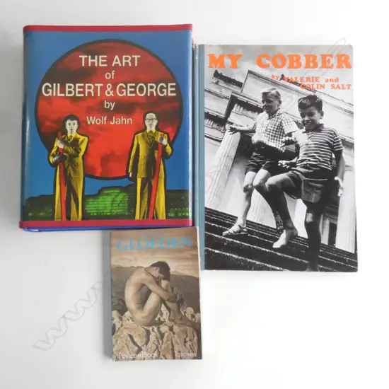 (B/Z/Z2) BOOKS - GILBERT & GEORGE/WILHEM VON GLOEDEN EROTIC NUDES/MY COBBER