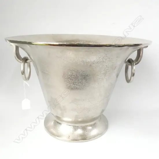 LG SILVER PAINTED METAL ICE BUCKET DIA 385MM