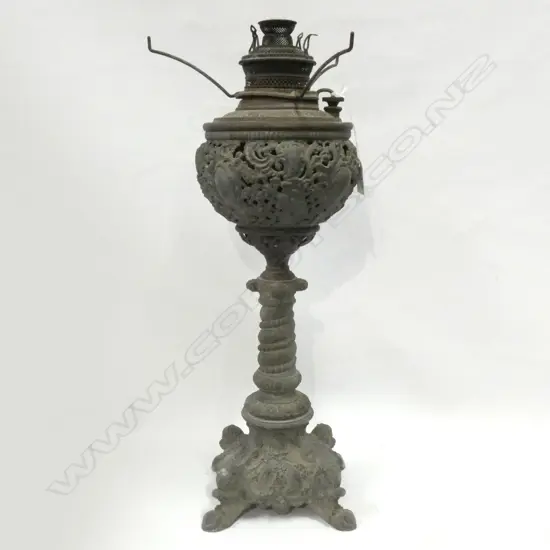 OLD KEROSENE LAMP