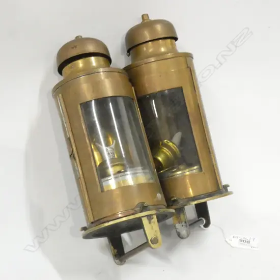 PR VINTAGE BINNACLE LAMPS H.250mm