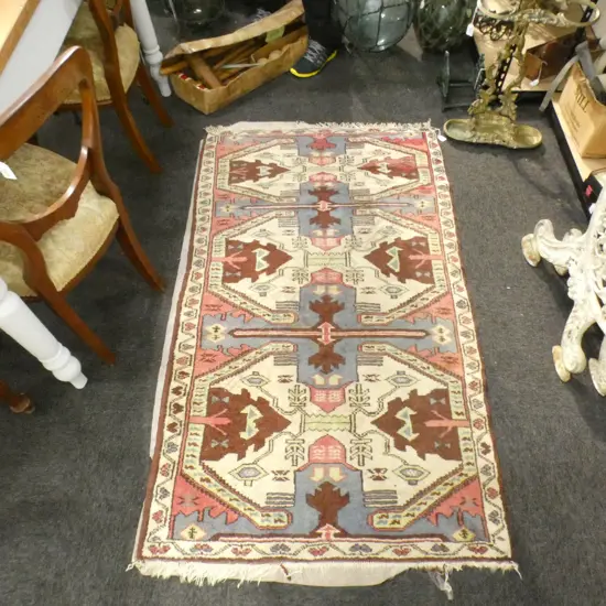 TURKISH HAND KNOTTED RUG 1700 x 970mm