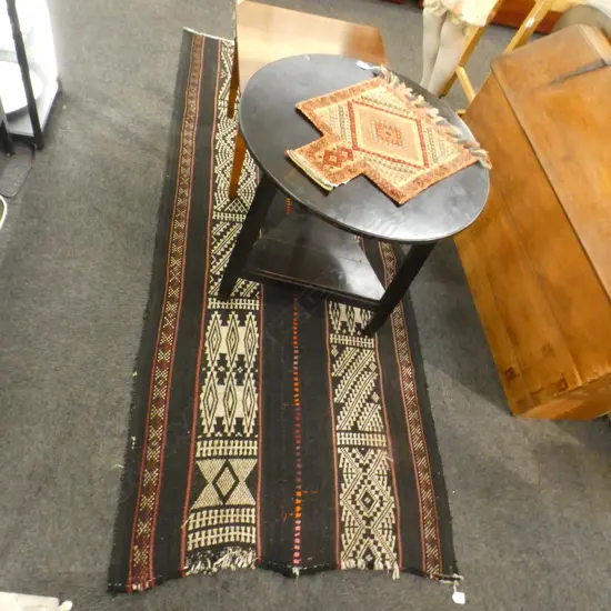 HAND WOVEN FLAT WEAVE RUNNER 2500x1020mm