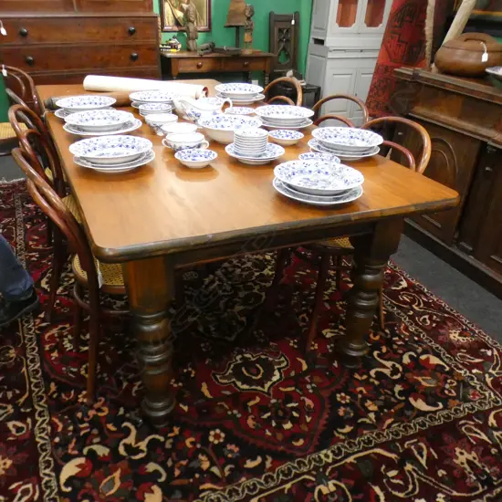 KAURI VICTORIAN STYLE FARMHOUSE TABLE 2400 x 1020 x 770mm