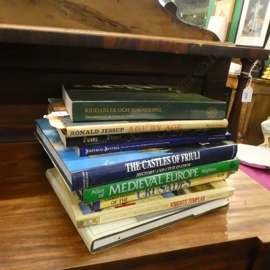 BOOKS ON MEDIEVAL EUROPE, ETC