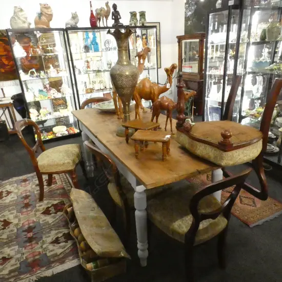 SIX BALLOON BACK CHAIRS (AF)