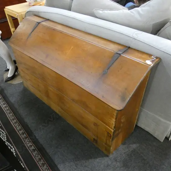 LARGE OLD KAURI FLOUR BIN, 1380 x 360 x 730mm