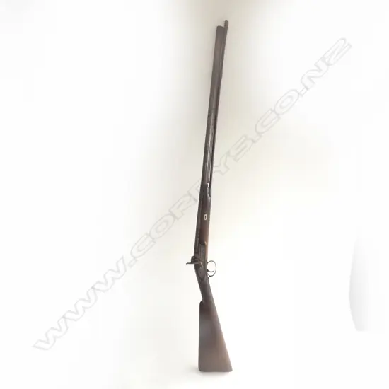 19thC J MANTON OF LONDON MUZZLE LOADER SHOTGUN