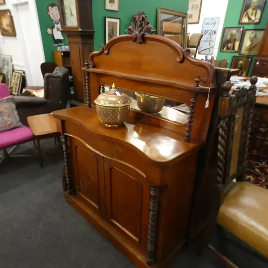 VICTORIAN MAHOGANY CHIFFONIER...