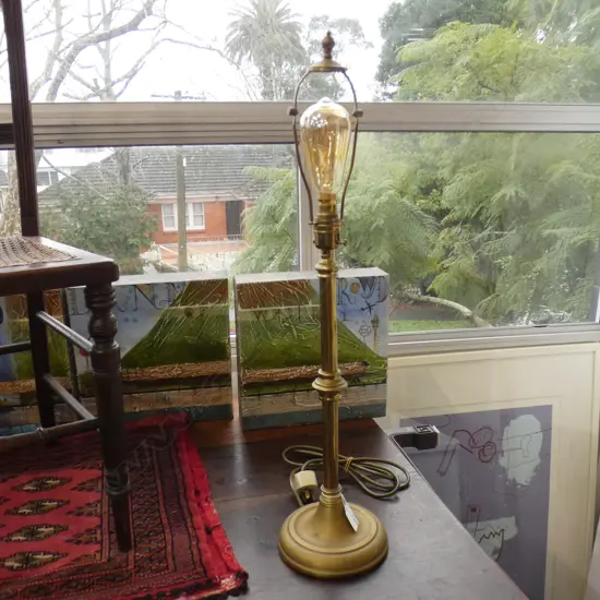 BRONZE LAMP (NO SHADE) H.680mm