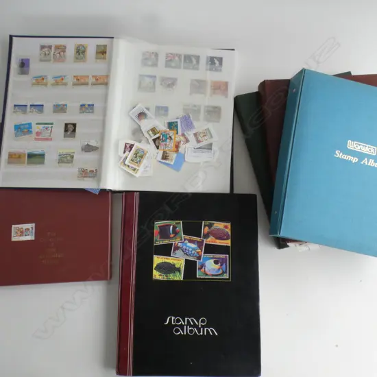 STAMP COLLECTION OF 6 ALBUMS MAINLY AUST & NZ