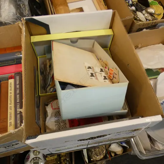 THREE BOXES OF STAMPS LOOSE + NZ 1971 & 1979 COLLECTORS PACKS 