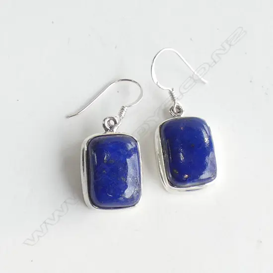 PR STG & LAPIS LAZULI EARRINGS