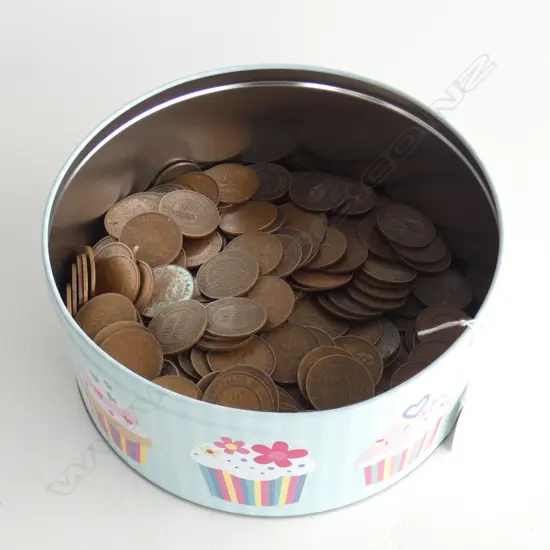 3.7 KG ASST. COPPER PENNIES MOSTLY AUST.