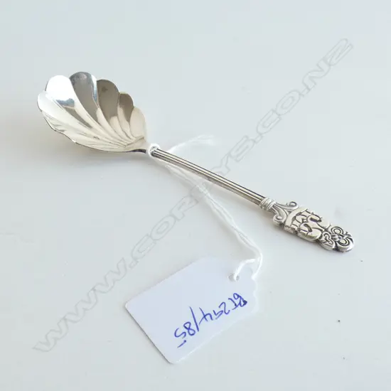 N.Z STG SILVER MAORI TIKI STAMPED SILVER L 135 MM