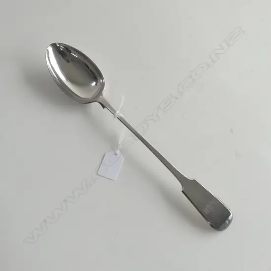 SILVER PLATE PIE SPOON FIDDLE PATTERN 